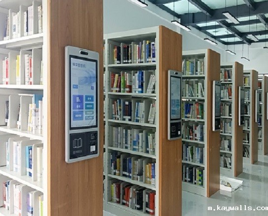 SSK602壁挂借还书机与RFID智能书架组合应用! SSK602壁挂借还书机与RFID智能书架组合应用!