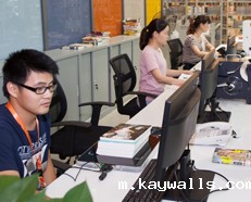 馆员工作的区域有哪些设备